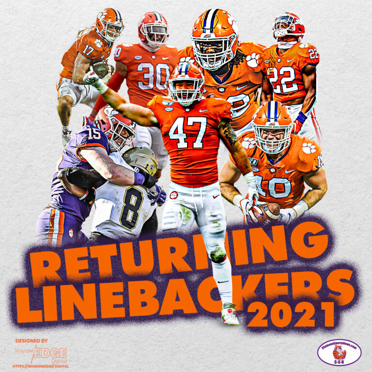 Clemson Football 2021: Linebackers – Clemson Sports News