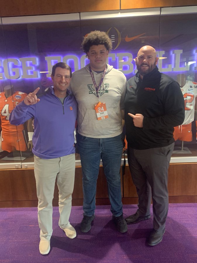 Clemson Host’ Huge Group of 2023 & 2024 Recruits Over the Weekend